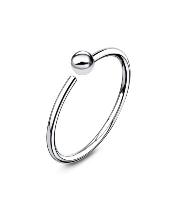 BALL SILVER NOSE RING NSKR-27B